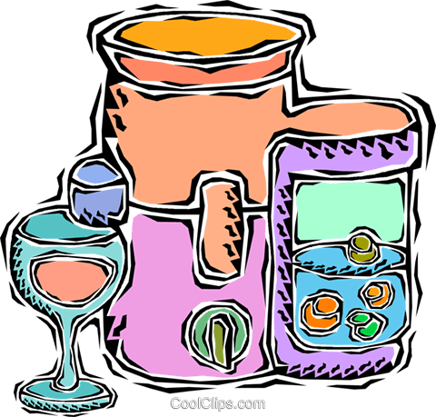 Juicer Royalty Free Vector Clip Art Illustration - Juicer Royalty Free Vector Clip Art Illustration (480x459)