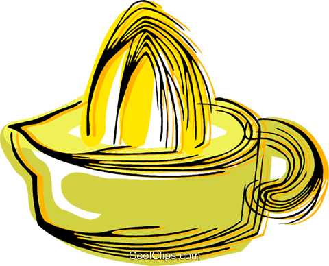 Juice Maker Royalty Free Vector Clip Art Illustration - Juice Maker Royalty Free Vector Clip Art Illustration (480x388)