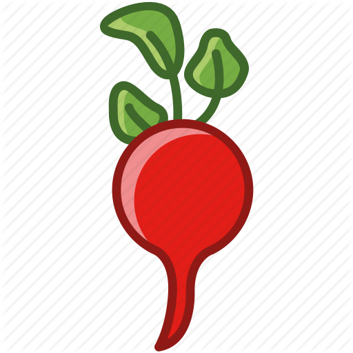 Radish Clipart Food Garden - Food (512x512)