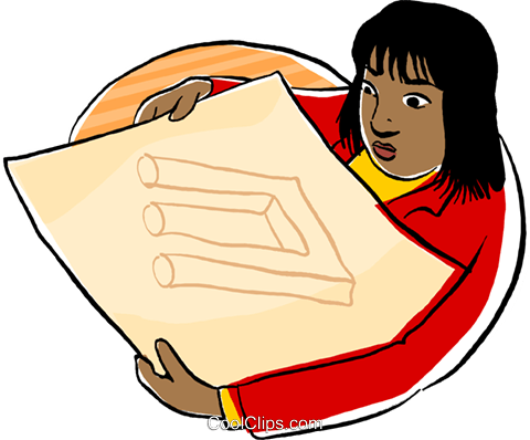 Working Out The Master Plan Royalty Free Vector Clip - Working Out The Master Plan Royalty Free Vector Clip (480x398)