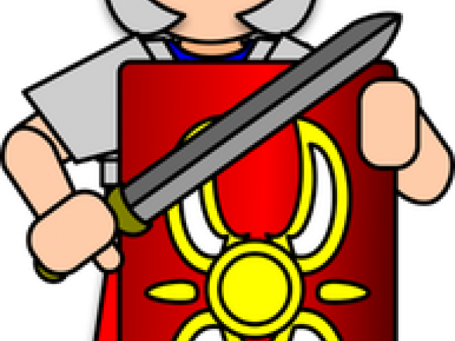 Roman Legion Clipart Roman Guy - Roman Soldier Clipart (640x480)