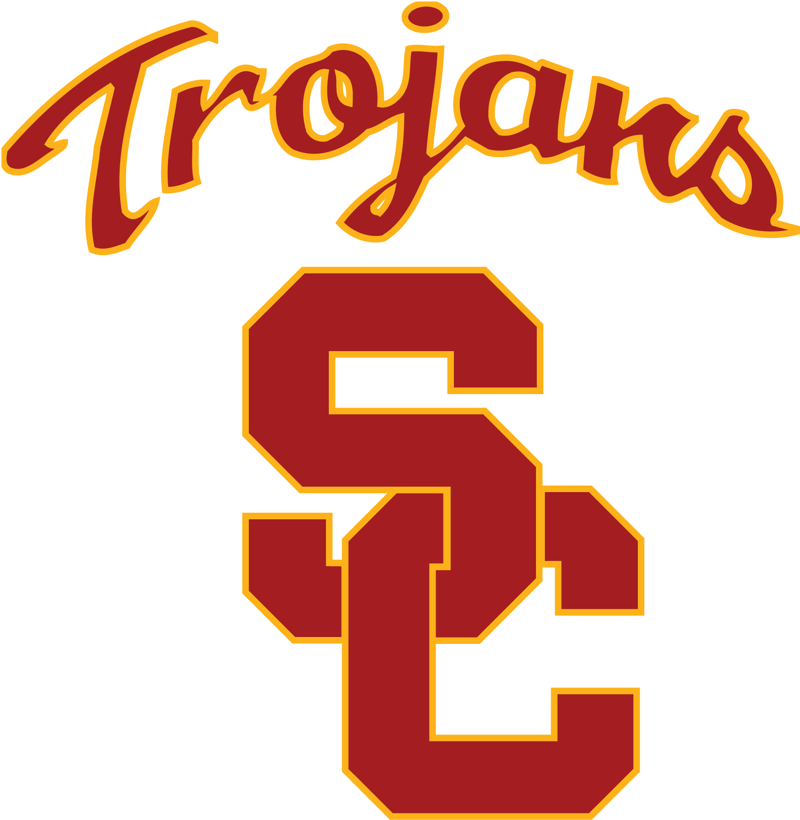 University Of Southern California Project Management - Usc Trojans Logo Png (1618x1658)