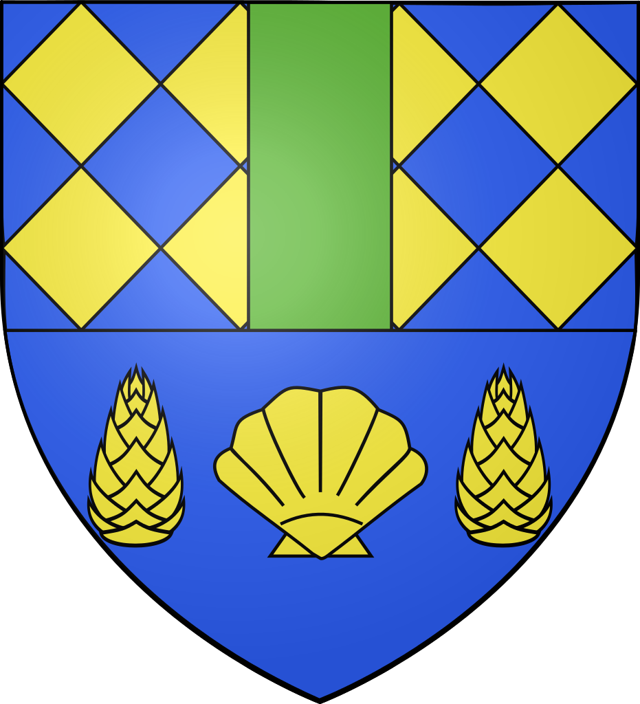 Blason Ville Fr Saint Trojan Les Bains - Motif (931x1024)