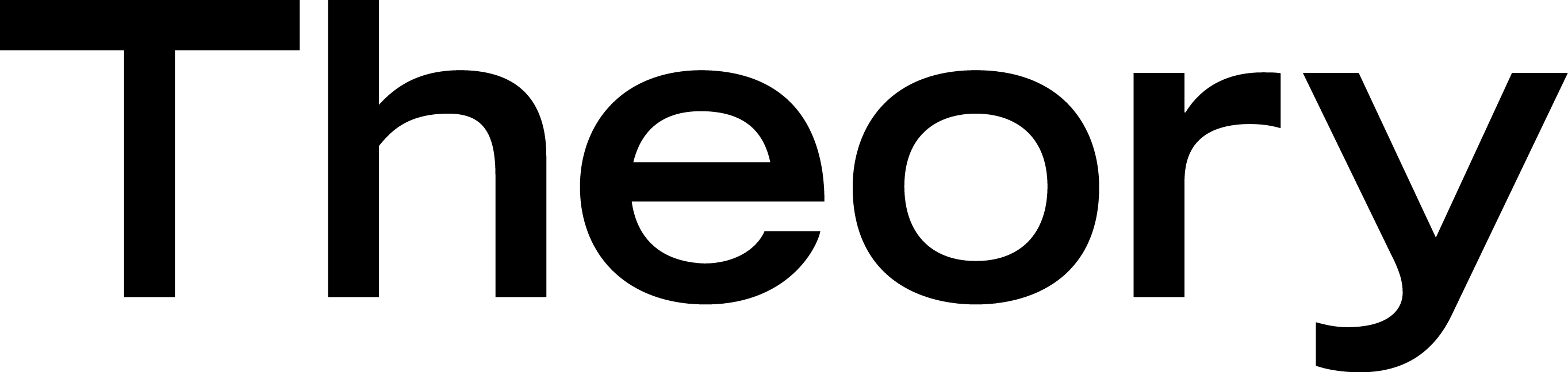 Theory Official Site Contemporary Clothing For Women - Theory Logo Png (2727x648)