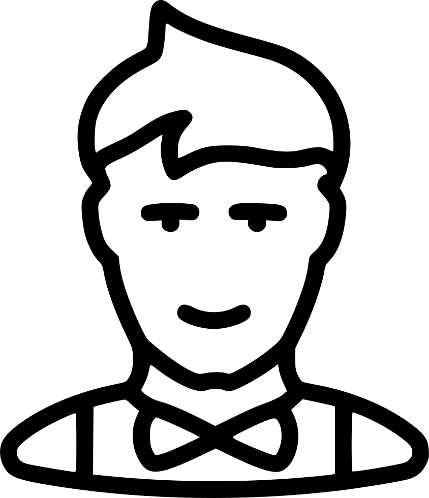 Clerk Avatar Man Human Office Showman Comments - Applicant Tracking System Icon (844x980)