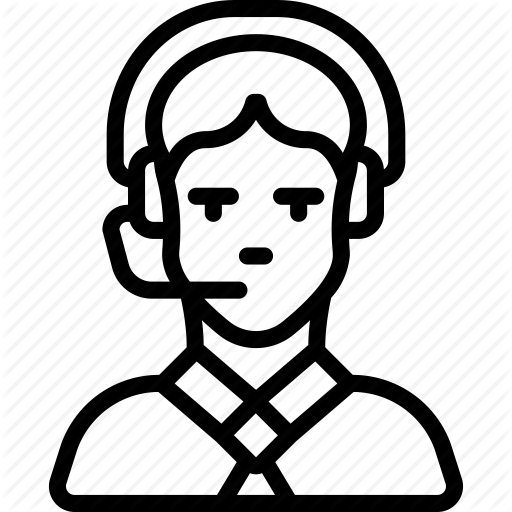 Sales Drawing Clerk - Professional Icon With Outline (512x512)