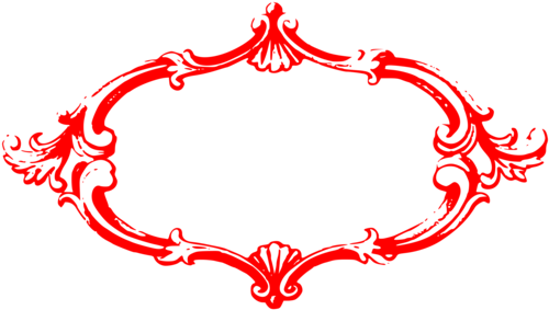 Picture Frames Clip Art Christmas Ornament Drawing - Transparent Background Fancy Border (521x340)