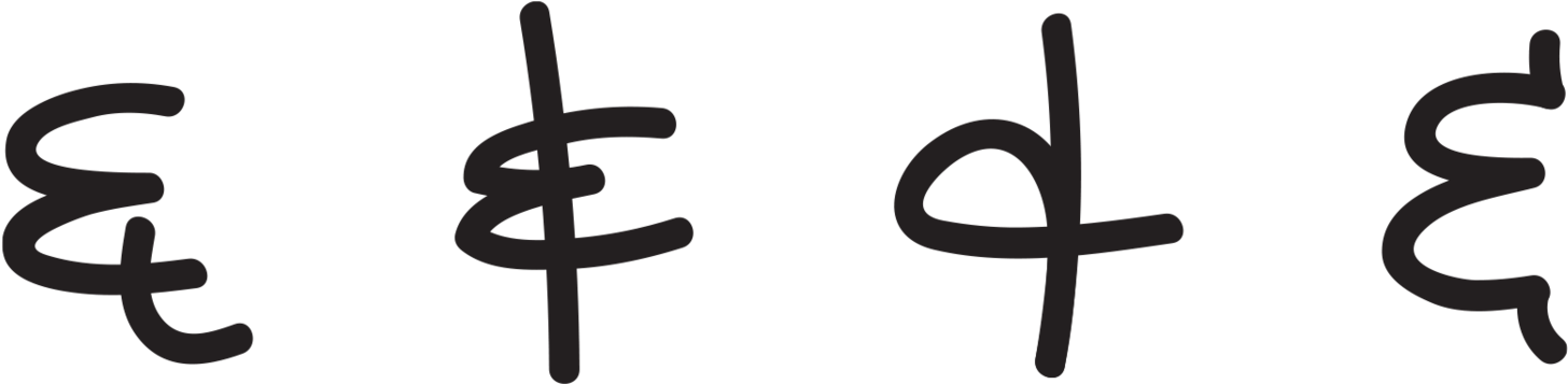 Ampersand Calligraphy Png Graphic Transparent Library - Ampersand Handwriting (1500x580)