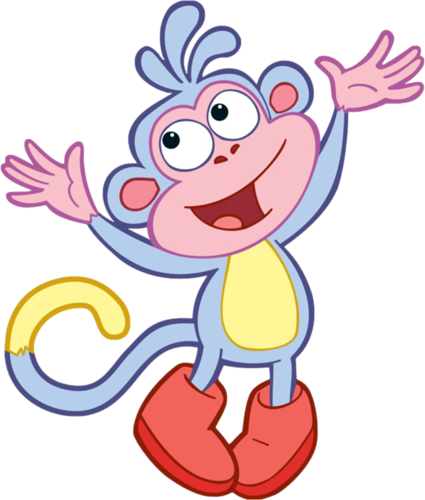 Boots Dora The Explorer Png (425x500)