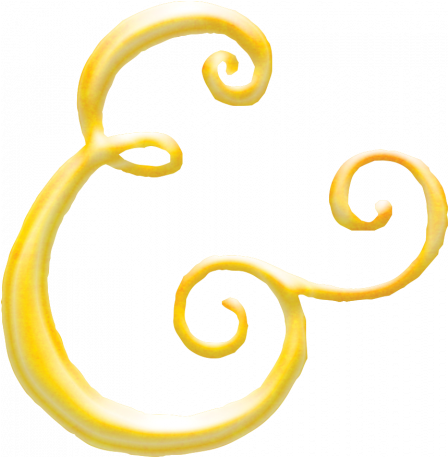Yellow Ampersand Graphic By Gina Jones - Illustration (456x456)