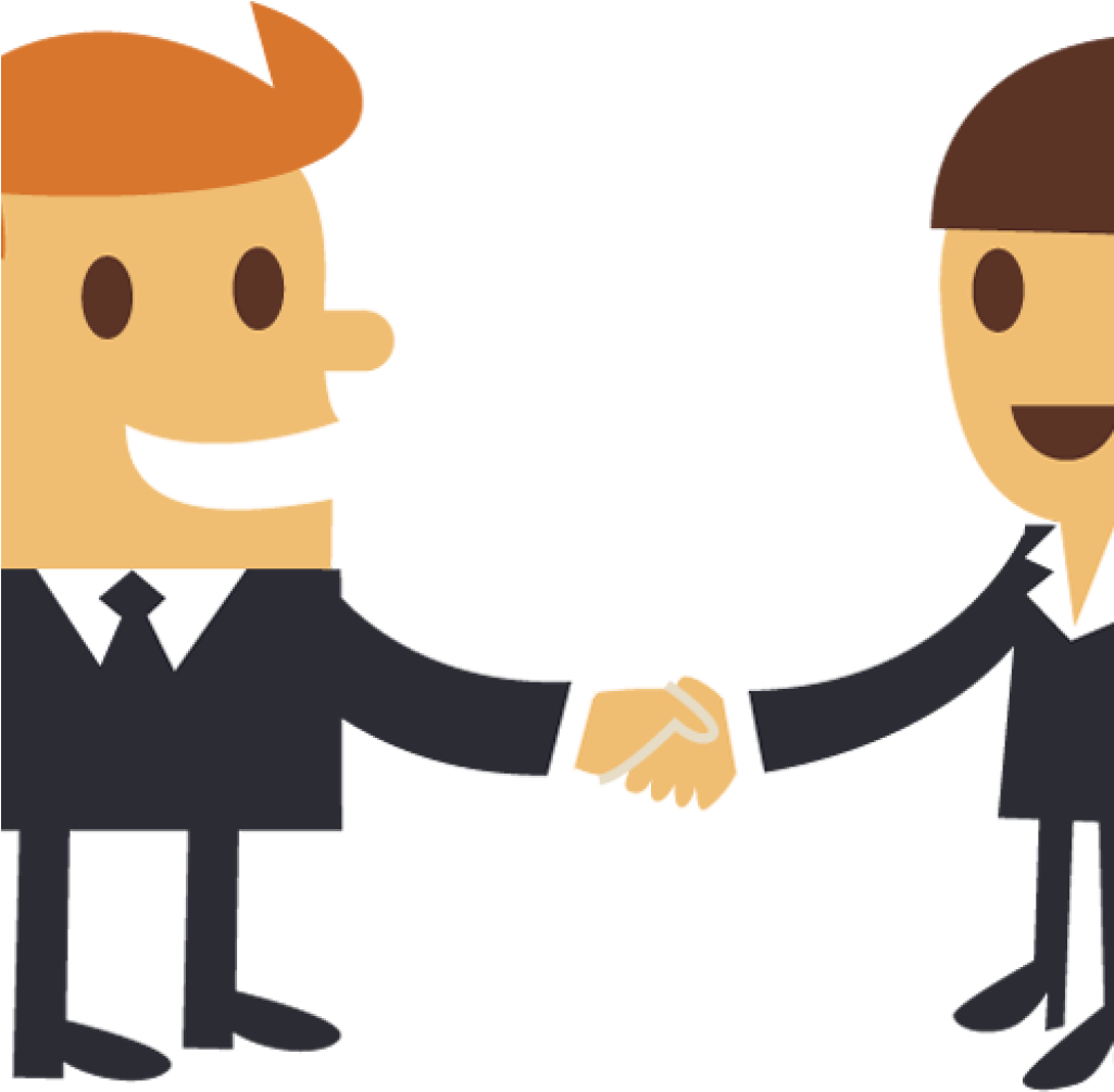 People Shaking Hands Clipart 19 Men Shaking Hands Image - Shake Hands Cartoon Png (1024x1024)