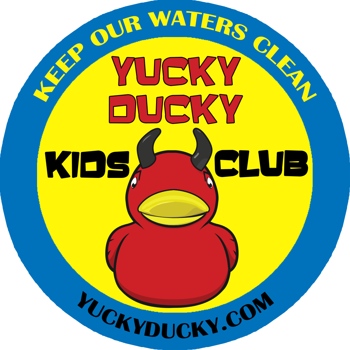Yucky Ducky Kids Club Logo - Circle (1200x1200)