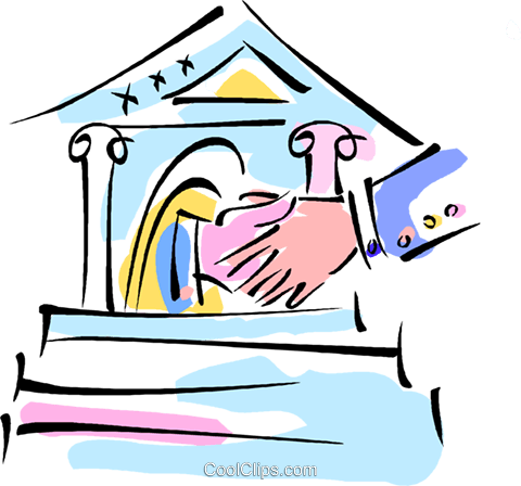 Shaking Hands Royalty Free Vector Clip Art Illustration - Shaking Hands Royalty Free Vector Clip Art Illustration (480x448)