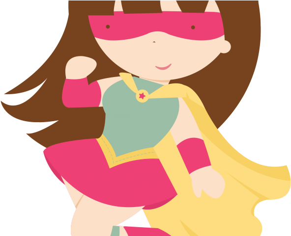 Supergirl Clipart Cute Anime - Super Girl Cute Clipart (640x480)