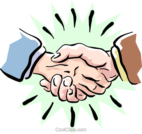 Shaking Hands Royalty Free Vector Clip Art Illustration - Us History Timeline Projects (480x452)