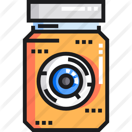 Eye Jar Free Icon - Icon (512x512)