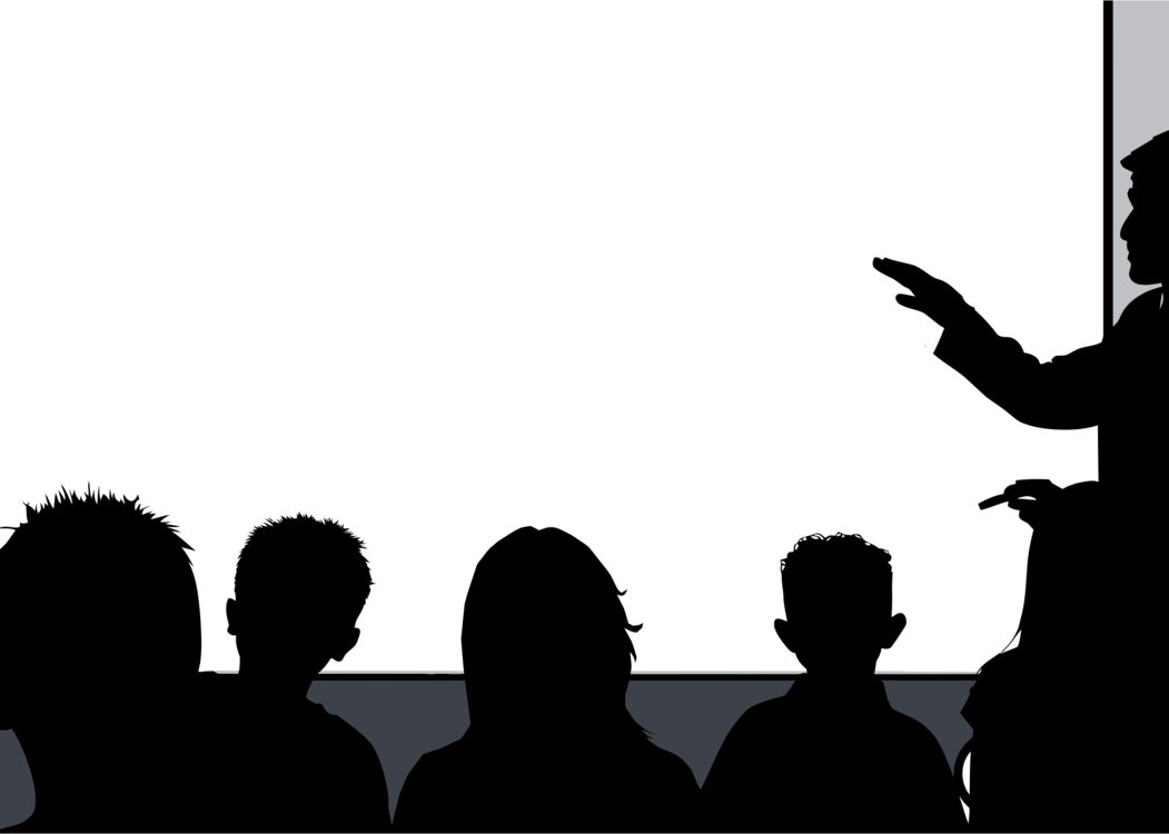 All Photo Png Clipart - Classroom Silhouette (1051x750)