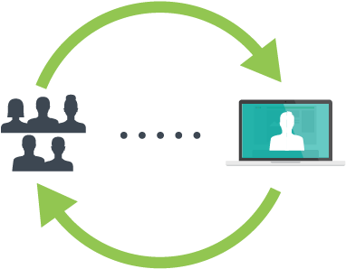 Collaborative - Substitution Icon Png Football (452x309)