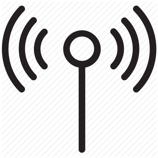 Antenna Icon Clipart Aerials Computer Icons Wi-fi - Radio Wave (512x512)