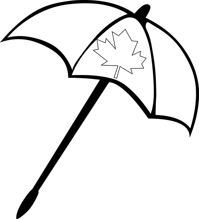 Vector Free Download Beach Towel Clipart Black And - Beach Umbrella Black And White Clip Art (680x751)