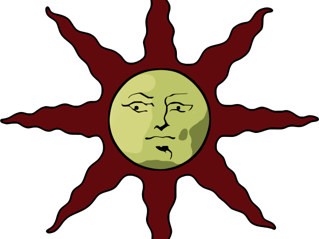 Dark Souls Clipart Sun Emblem - Solaire Of Astora Sun (640x480)