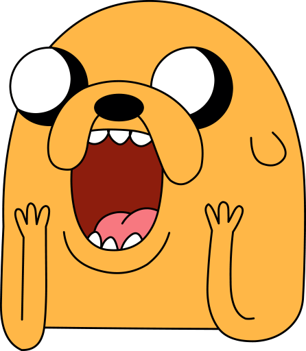 Do You Speak Emoji Perhaps You're More Of A Gif-er - Jake Reaction (446x512)