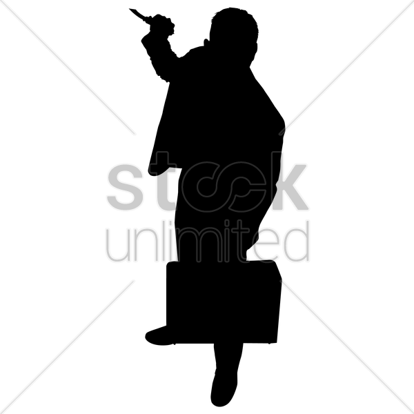 Businessperson Clipart Businessperson Businessman With - Businessperson (600x600)