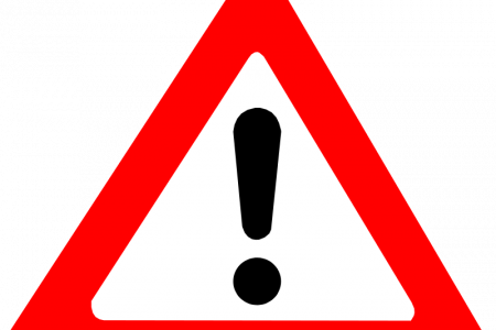 Electrical Clipart Electrical Safety - Road Sign Beware (450x300)