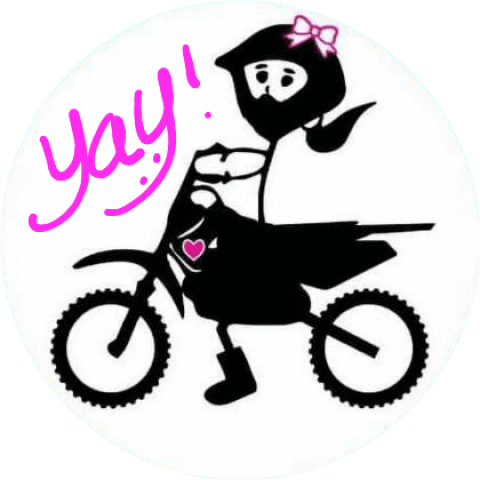 First Let Me Welcome You To The Club You're Already - Dirt Bike Girl Adventures (480x480)