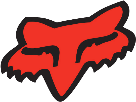 Red And Black For Men Fox Racing Sticker Racing Stickers, - Fox Racing Head (540x540)