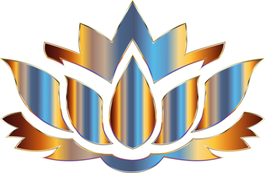 Sacred Lotus Flower Silhouette Egyptian Lotus - Lotus Flower Silhouette (522x340)