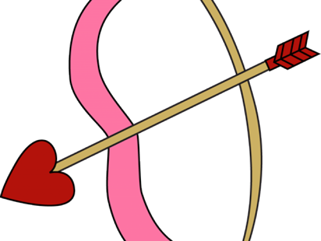 Valentines Day Clipart Arrow - Bow And Arrow Clipart (640x480)
