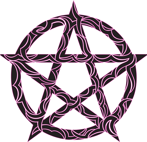 Broomstick And Cauldron Witchcraft Gazing Crystal Ball - Vampire Diaries Wiki Pentagram (512x512)