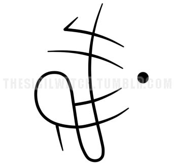 “i Am Invisible”requested By Anonymous Sigil Requests - Sigil (500x500)