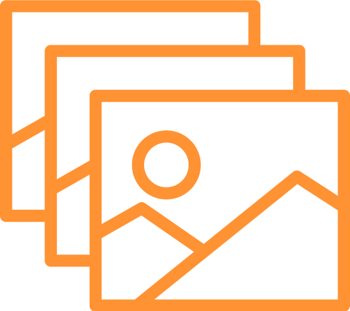 Gallery - Gallery Orange Png (503x446)