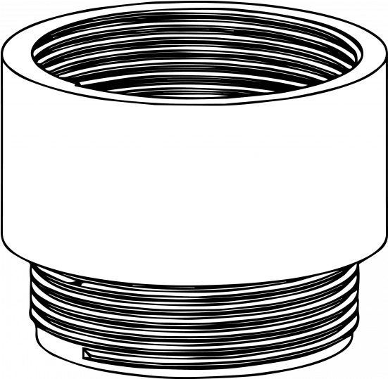 Infinity Drain Tnrn-p Pvc Thread Nipple Extends For - Infinity Drain Ltd. (550x550)