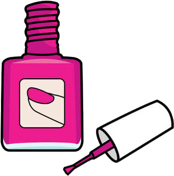 Nails Nailpolish Lacquer Varnish Polish Lacker - Esmalte De Uñas Para Dibujar (363x359)