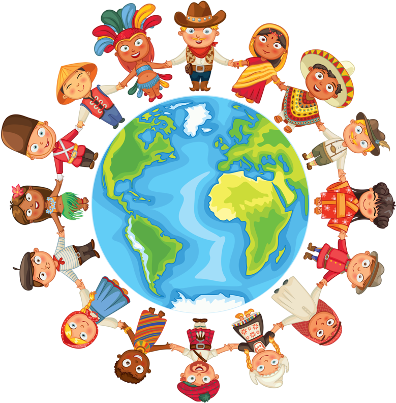 Personnages Illustration Individu Personne - Around The World (783x800)