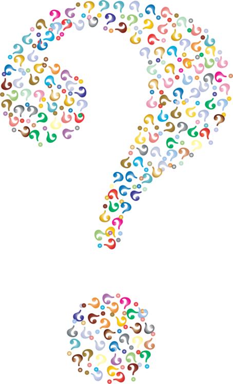 All Photo Png Clipart - Question Marks With Clear Background (454x750)