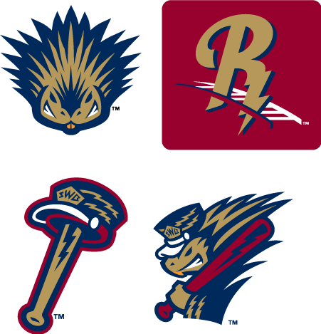 Brandiose Logo Lettré, Logo Branding, Lightning Logo, - Scranton/wilkes-barre Railriders (451x469)