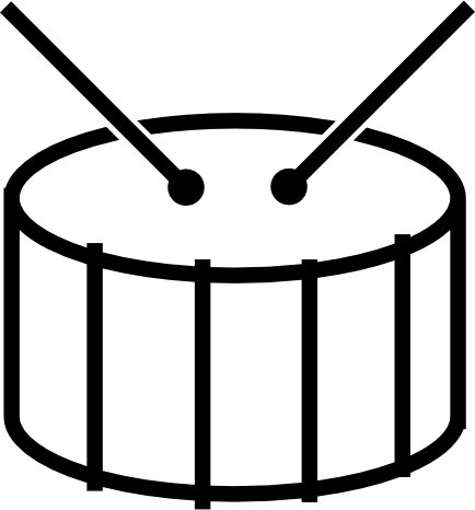 Drums Symbol (434x466)