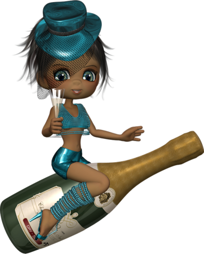 Chouchounette4 Tubes Page 3, Elves, Clip Art - Doll (401x500)