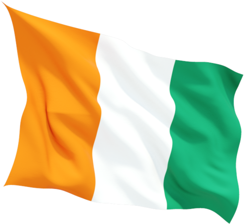 Ivory Coast Flag Png Clipart - Cote D Ivoire Flag Png (640x480)