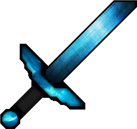 Diamond Swords Png Clipart Transparent Stock - Minecraft Diamond Sword Texture Pack (512x512)
