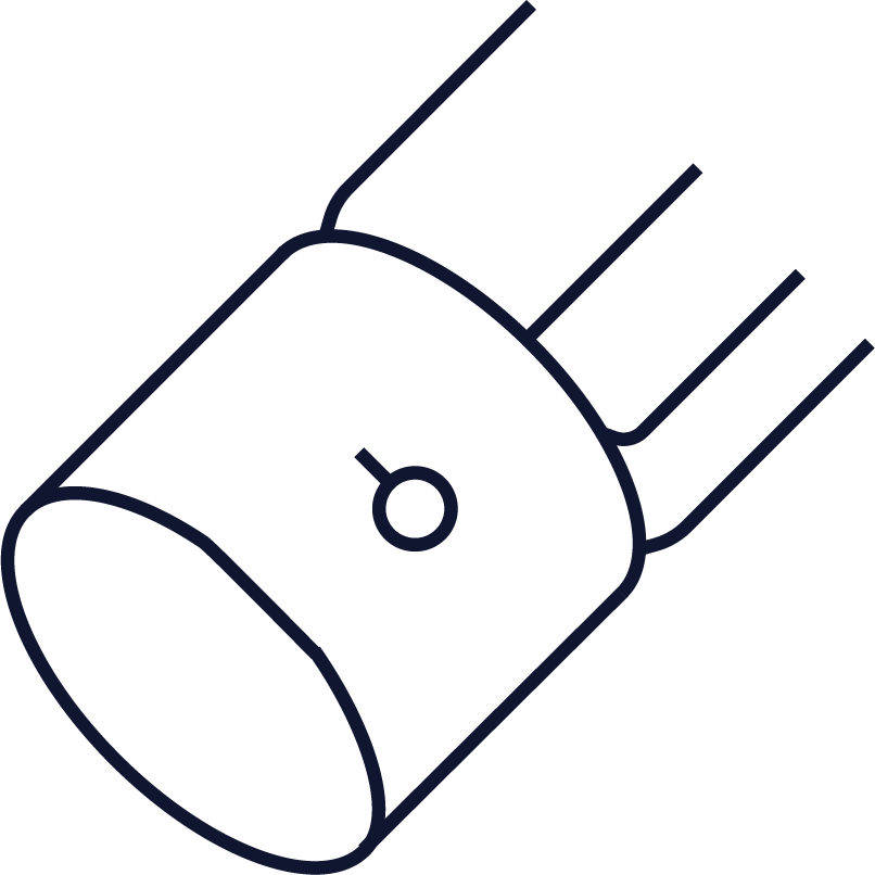 Single Button Barrel Cuff - Line Art (806x806)