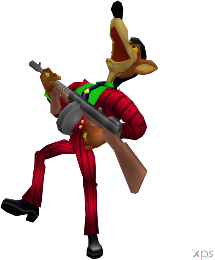 Crash Bandicoot Pinstripe Potoroo - Crash Bandicoot (894x894)