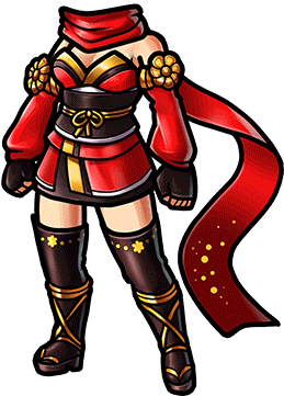 Kết Quả Hình Ảnh Cho Cleric Clothes - Unison League Red Outfits (380x380)