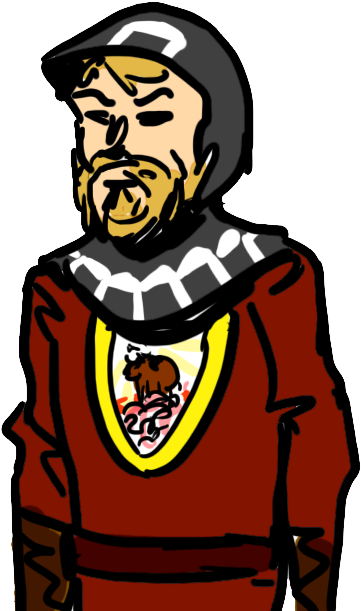 @veeh Ro As A Cleric, @archwarhammer As A Noble And - Illustration (720x720)