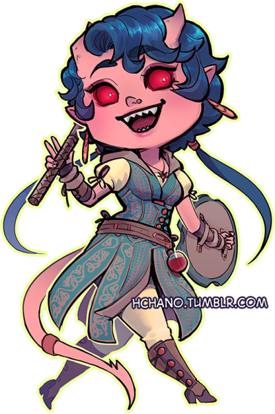 Here's A Chibi Of My New Dnd Life Cleric, Kalýtera, - Dnd 5e Cleric Chibi (399x600)