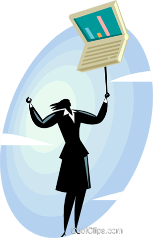 Balancing Act Royalty Free Vector Clip Art Illustration - Information (308x480)